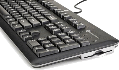 Hewlett Packard HP USB Smartcard CCID Keyboard